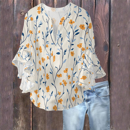 V-neck T-shirt for women