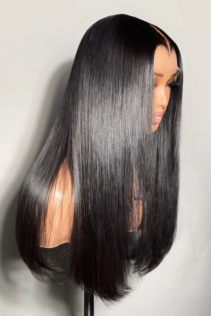 Luxury straight wig: