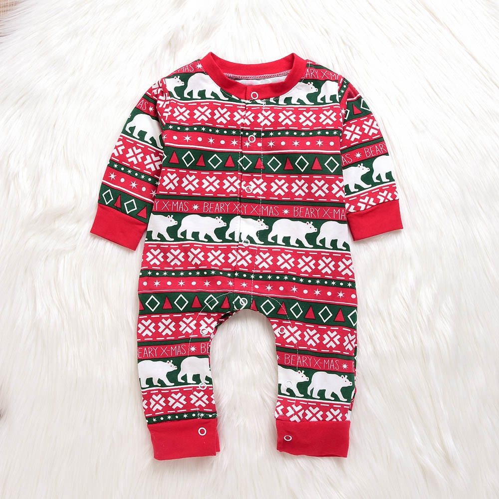 Infant Baby Boys Girls Christmas Santa XMAS Letter   
