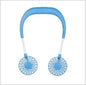 Charging portable lazy fan student desktop fan hanging neck fan