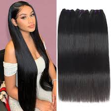 straight hair