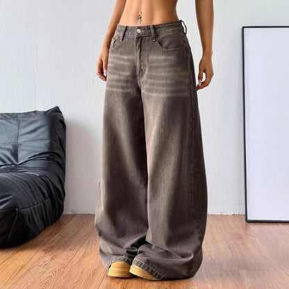 Straight leg trousers