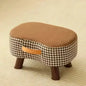 Sofa Footrests Soft Bag Chair Simple Change Shoes Stool Living Room Coffee Desk Footrest Repose Stools Small Table Low Chairs