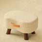 Sofa Footrests Soft Bag Chair Simple Change Shoes Stool Living Room Coffee Desk Footrest Repose Stools Small Table Low Chairs