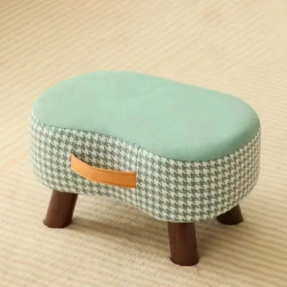 Sofa Footrests Soft Bag Chair Simple Change Shoes Stool Living Room Coffee Desk Footrest Repose Stools Small Table Low Chairs