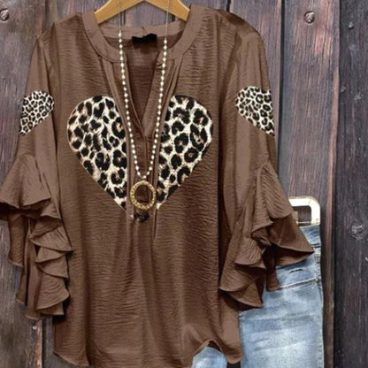 V-neck T-shirt for women
