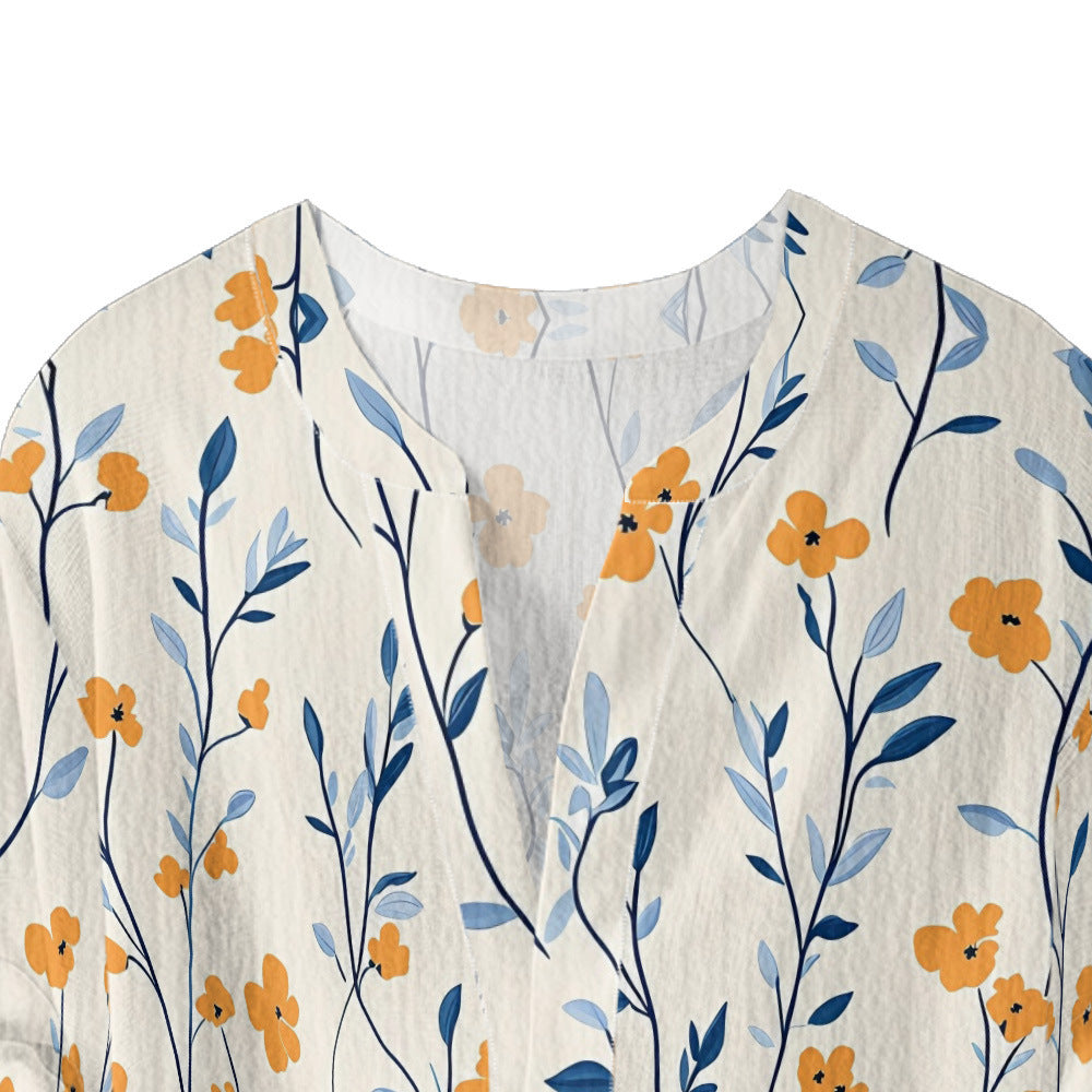V-neck T-shirt for women